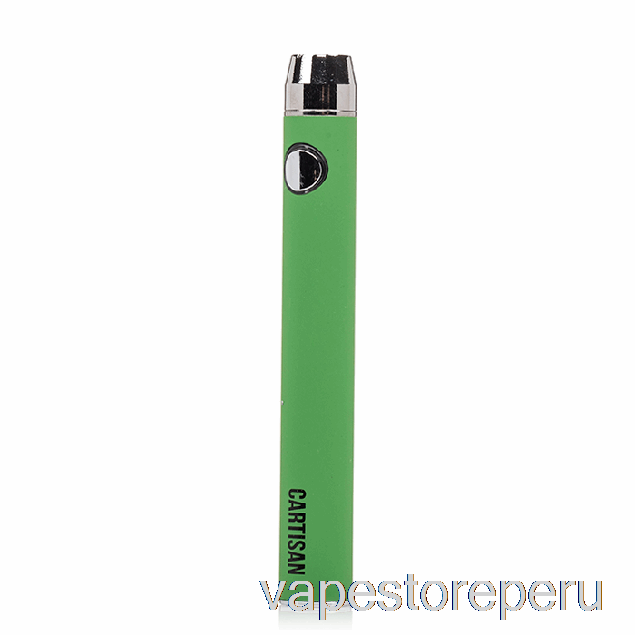 Vape Desechable Botón Carisano Vv 900 Dual Charge 510 Bateria [micro] Verde